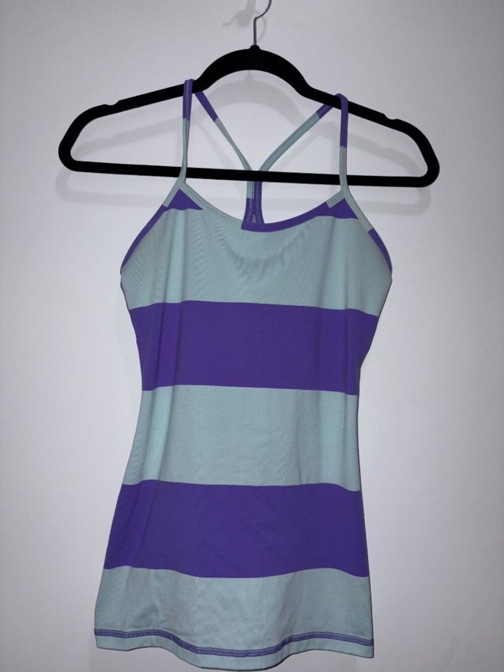 Lululemon Striped Power Y Tank